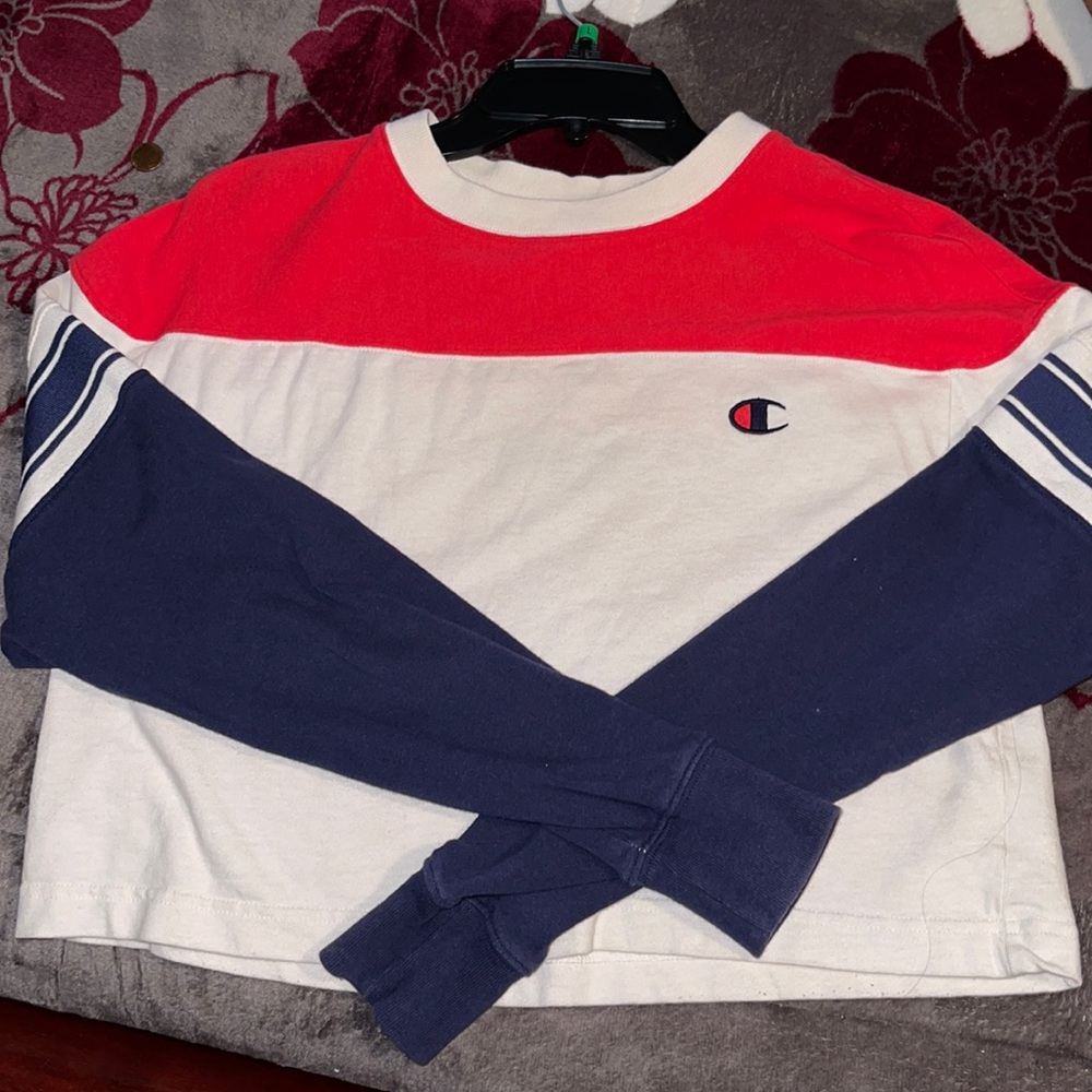 Champion long sleeve cropped